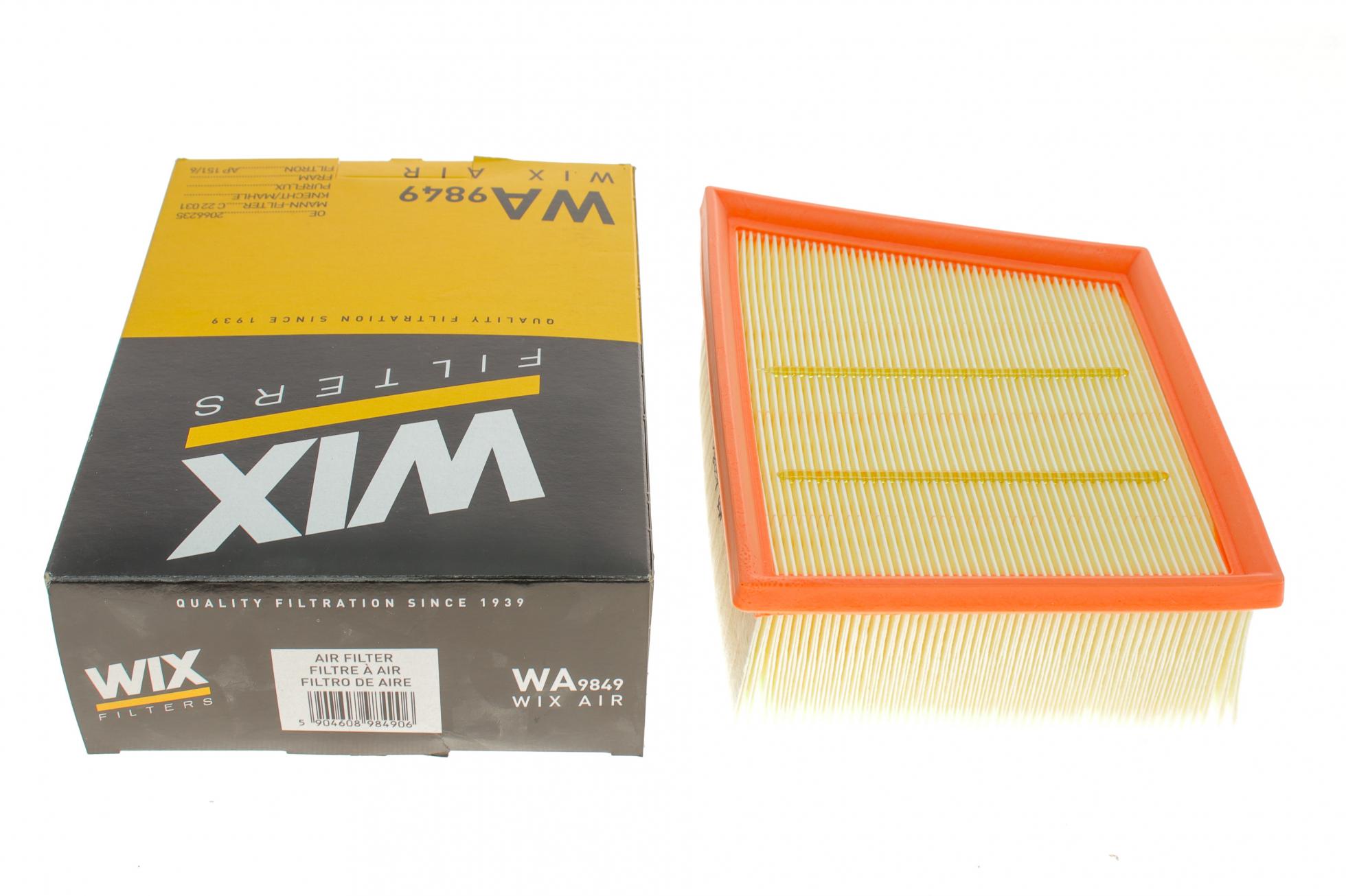 WA9849 WIX FILTERS